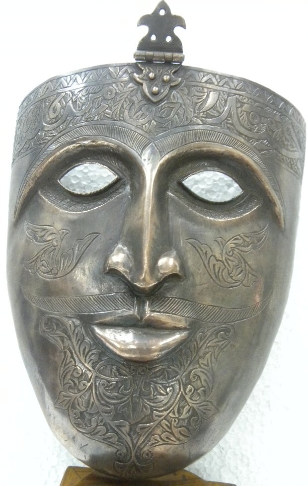 INDO PERSIAN WARRIOR FACE MASK ARABIC WRTING (1 of 6)