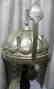 HELMET INDIAN SIKH WARRIOR SILVER MELON CUT