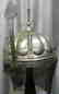 HELMET INDIAN SIKH WARRIOR SILVER MELON CUT - 7