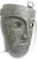 Vintage Islamic Persian Warrior Face Mask rare sign - 2