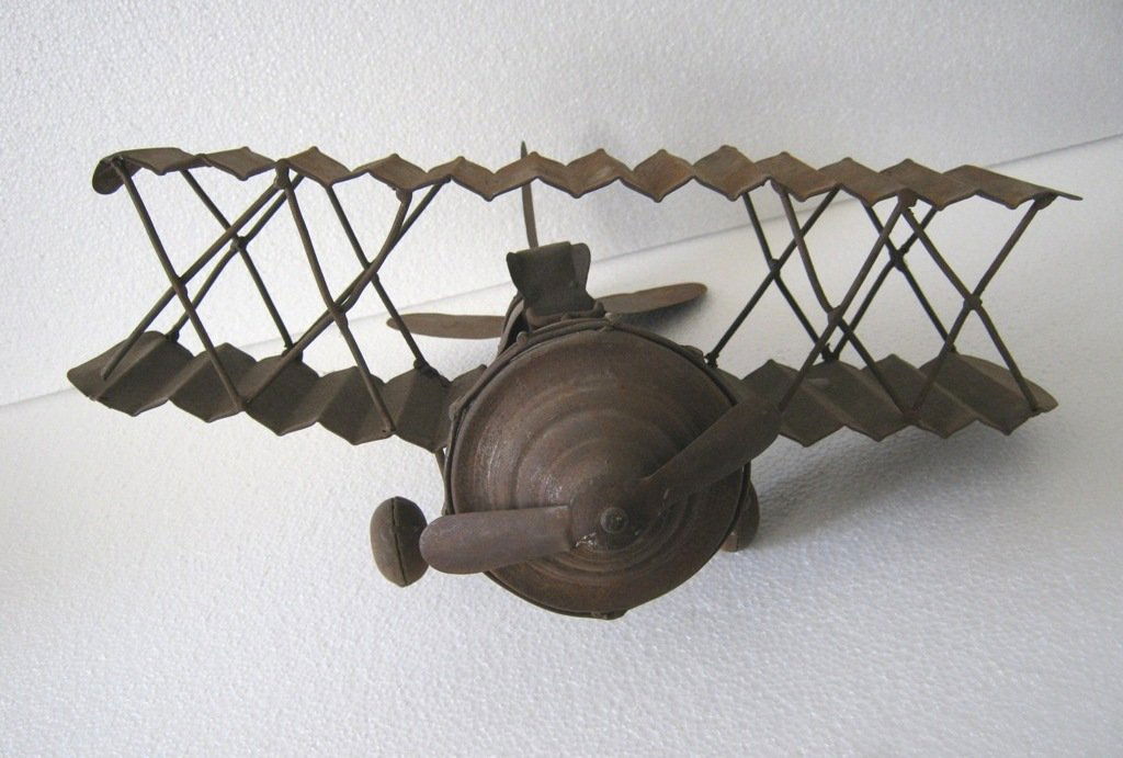 Iron Air Plane Weather Vane , Hand Made (1 of 4)
