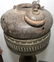 ANTIQUE ASIAN TOBACCO SMOKING PIPE CHARCOLE FIRE WATER - 4