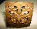 BEAUTIFUL ANTIQUE PERFUME BOTTLE ORMOLU FILIGREE. - 4