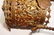 BEAUTIFUL ANTIQUE PERFUME BOTTLE ORMOLU FILIGREE. - 8