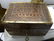 ANTIQUE 4 WOOD BOTTLE WOODEN BRASS FIT PERFUME BOX - 4