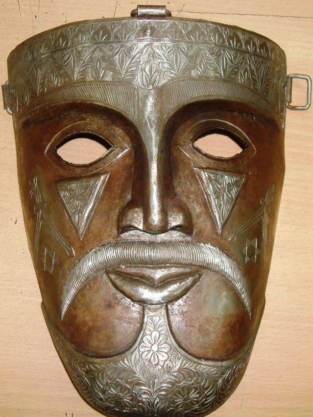 RARE ISLAMIC PERSIAN WARRIOR FACE MASK (1 of 7)