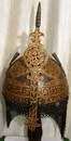 RARE PERSIAN WARRIOR HELMET ARABIC INSCRIPTION 4 CUT