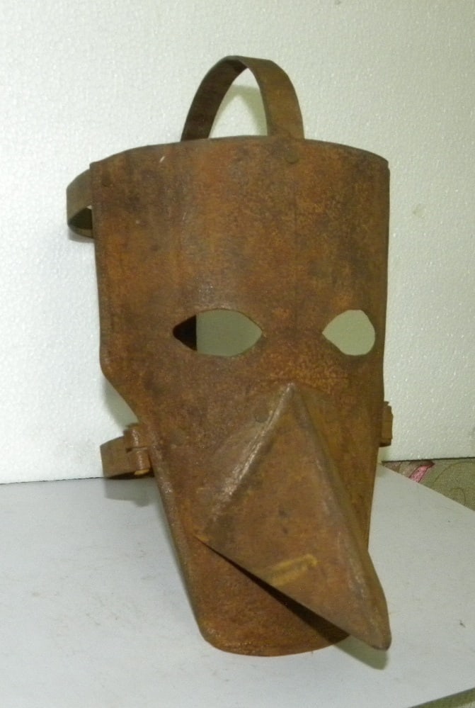 MEDIEVAL BRANK SCOLDS BRIDLE BIRD  SHAME / TORTURE MASK (1 of 9)
