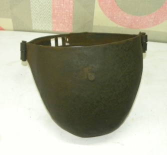 BRANK SCOLDS BRIDLE RESTRICT SPEECH BLADE CAUSE PAIN TORTURE STEEL: Shame / torture half mask hand made of steel. A piece at center plate goes into the mouth and hurt tongue restrict speech and cause pain. This mask was use to make wear to person who does anything wro