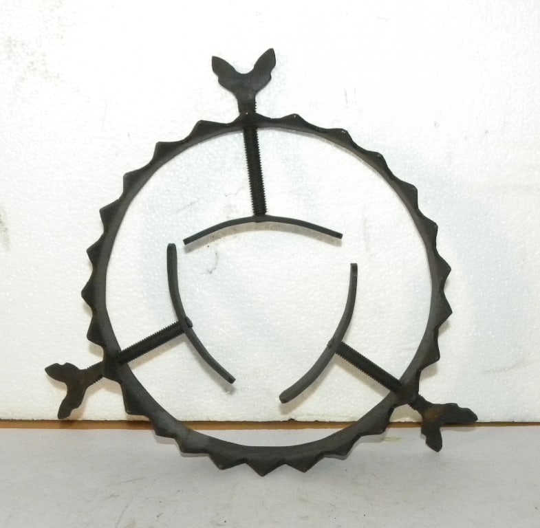 TORTURE NECK COLLAR HAND FORGED STEEL STOPS BREATHING (1 of 6)