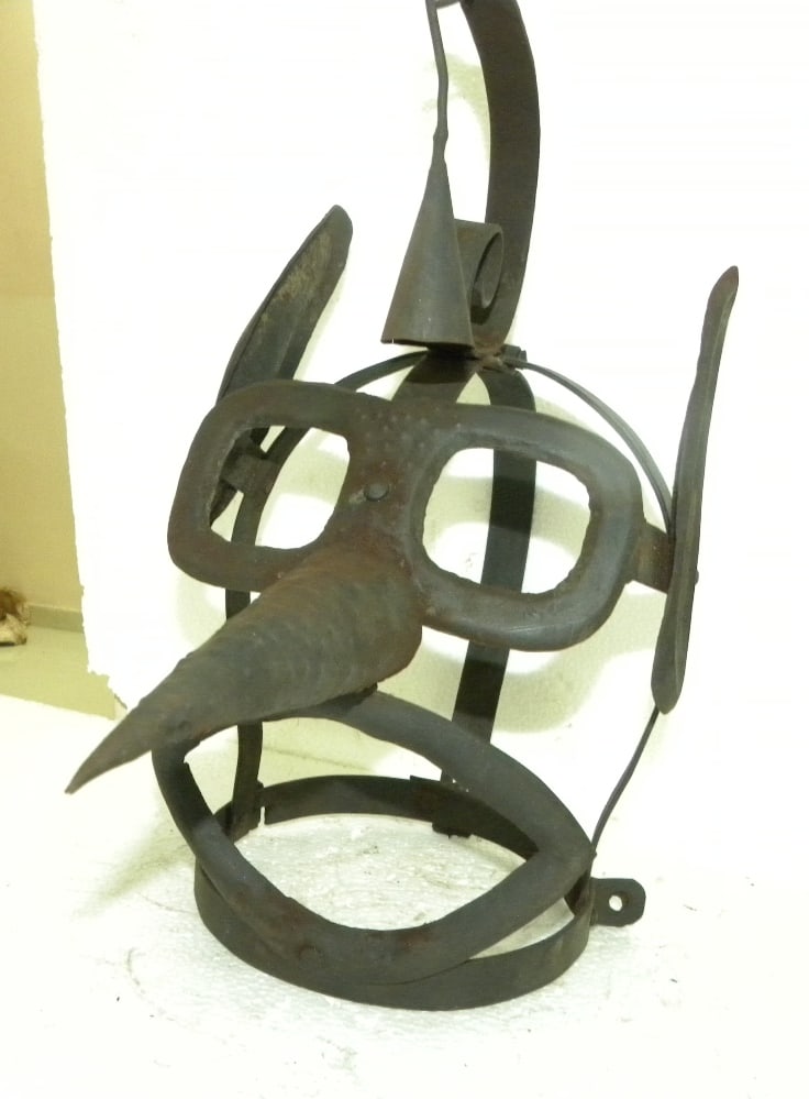 SHAME MASK STEEL HUMILIATION BIRD PEAK LONG EARS BELL (1 of 9)