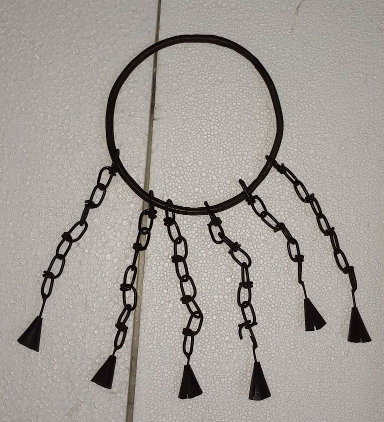 YOUR MUSEUM 4 SLAVE/ PRISONER TRANSPORT COLLAR. (MINIATURE REPLICA) (1 of 6)