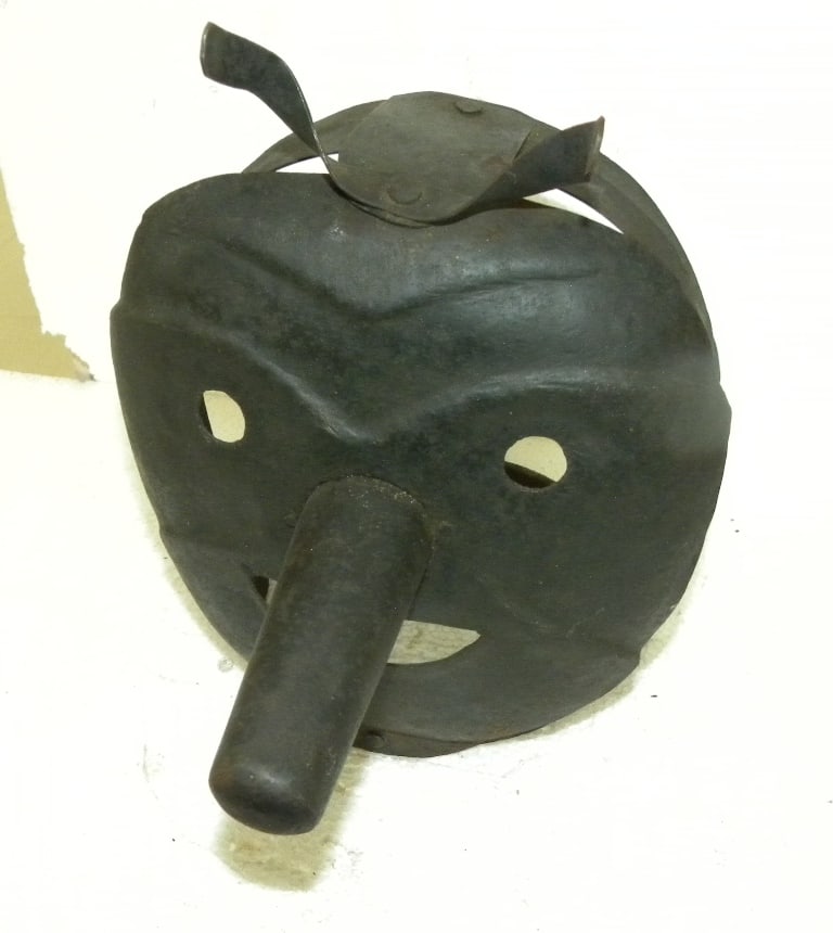 RARE PUNISHMENT MASK LONG NOSE HAIR STEEL (1 of 10)