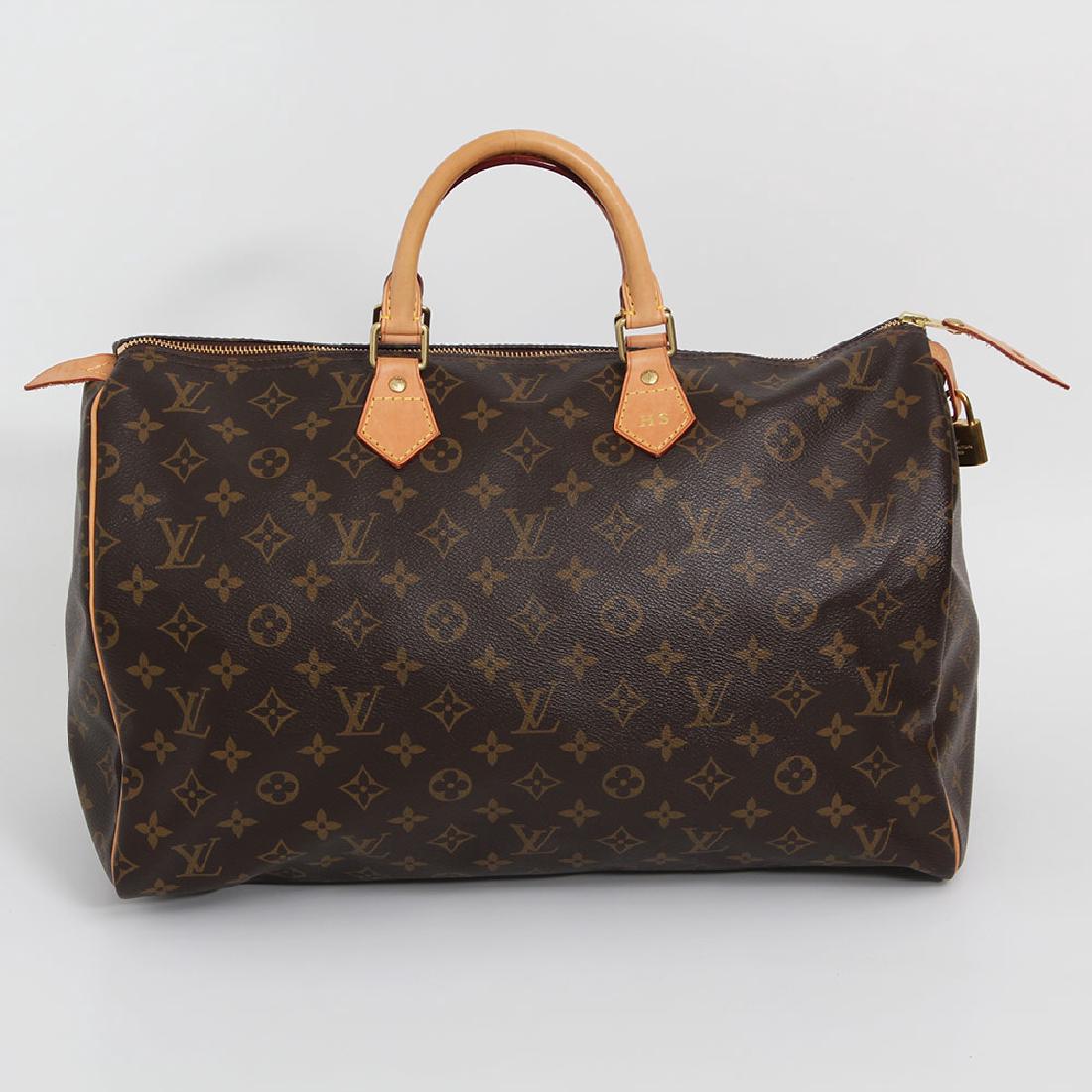 LOUIS VUITTON "Speedy 40". (1 of 4)