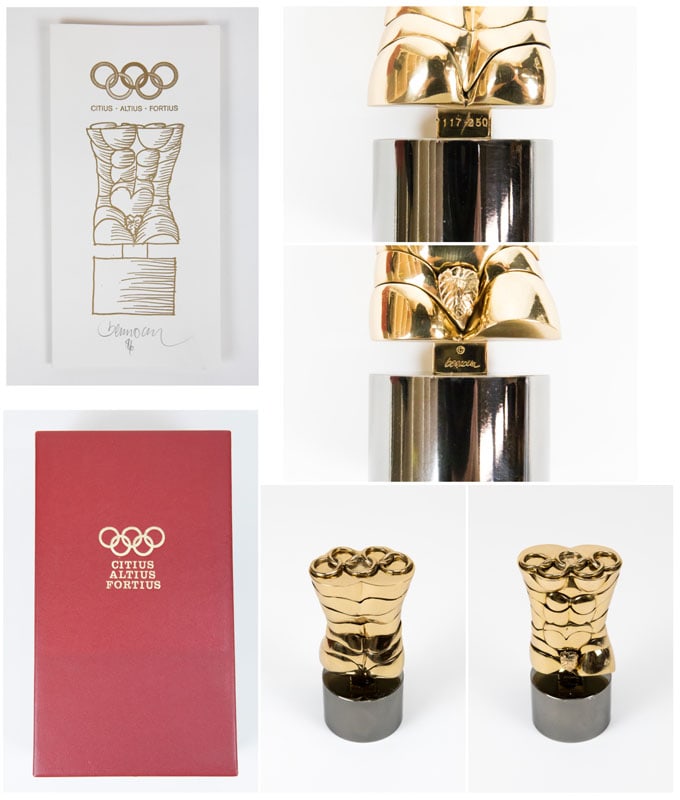 Miguel Berrucal - Olympic Torso Opus 315 - 1986 - "Olympic Torso Opus 315 - 1986" No.117/250 copies. (1 of 1)