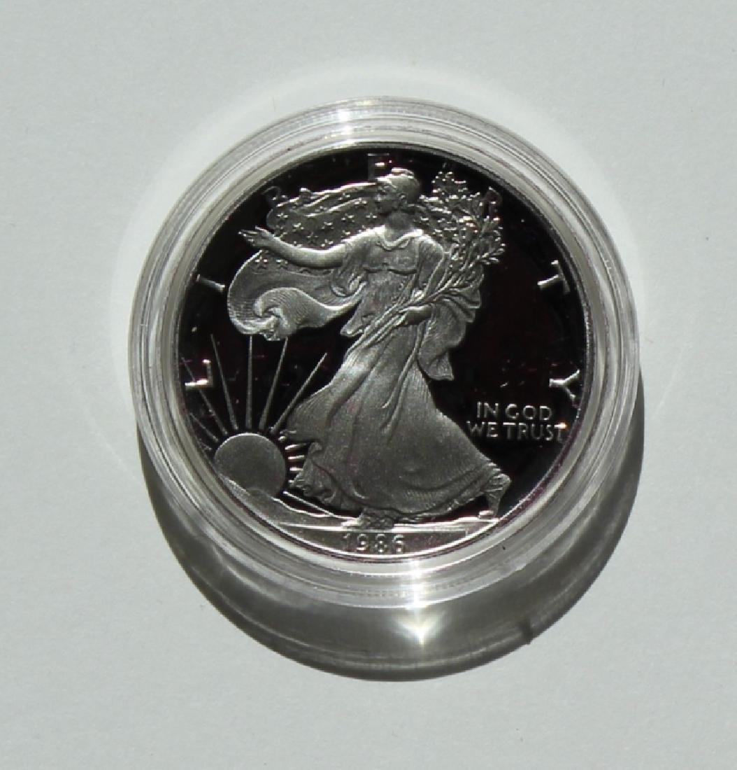 1986  Silver American Eagle Proof (1 of 5)