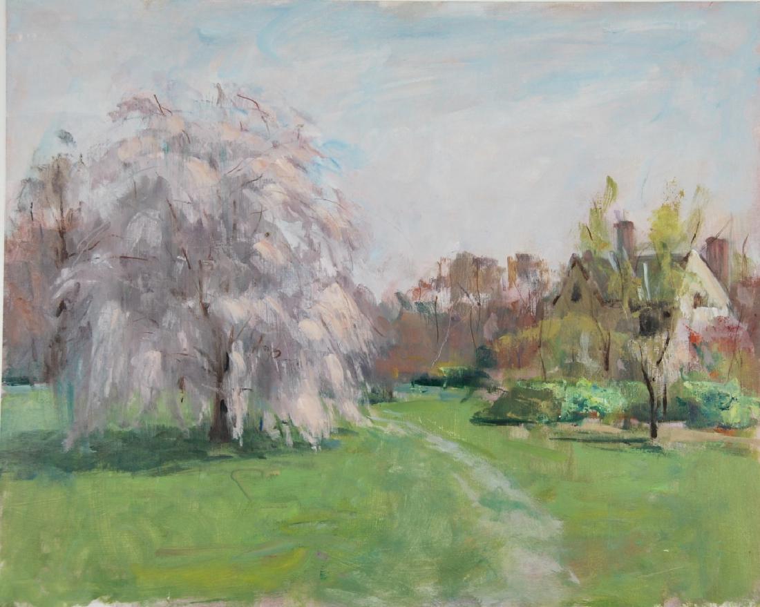 Harry Barton: Harry Barton (1908-2001). Medium: Oil on Masonite. Size:. Signature: