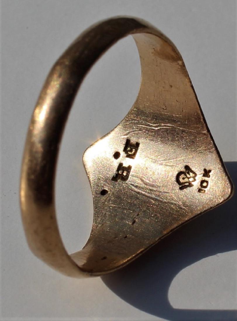 10 Karat Gold OSS ring (WW2) (1 of 3)