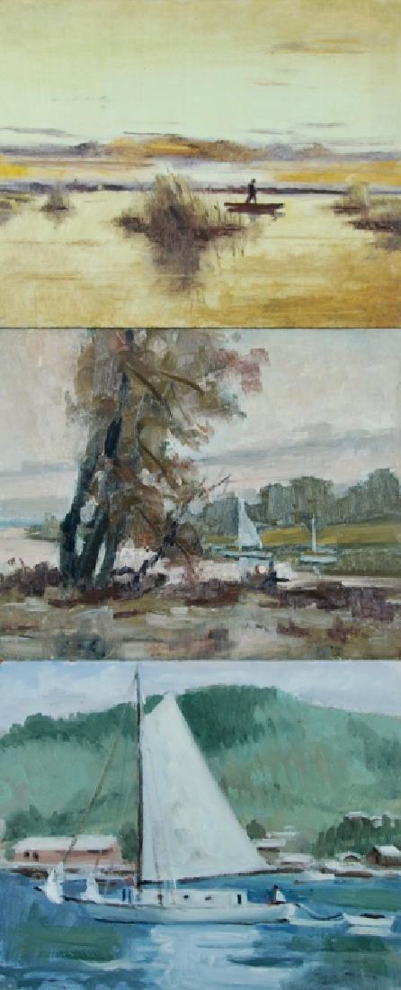 Harry Barton: Estate stamp on verso. Harry Lang Barton was active/lived in New York. Harry Barton is known for illustration-book.Harry was a member of the American Artists Professional League, the Salmagundi Club,