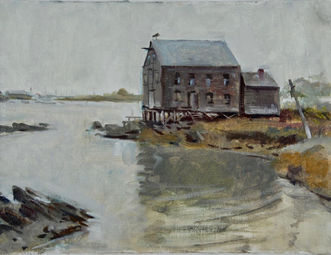 Harry Barton: Estate stamp on verso. Harry Lang Barton was active/lived in New York. Harry Barton is known for illustration-book.Harry was a member of the American Artists Professional League, the Salmagundi Club,