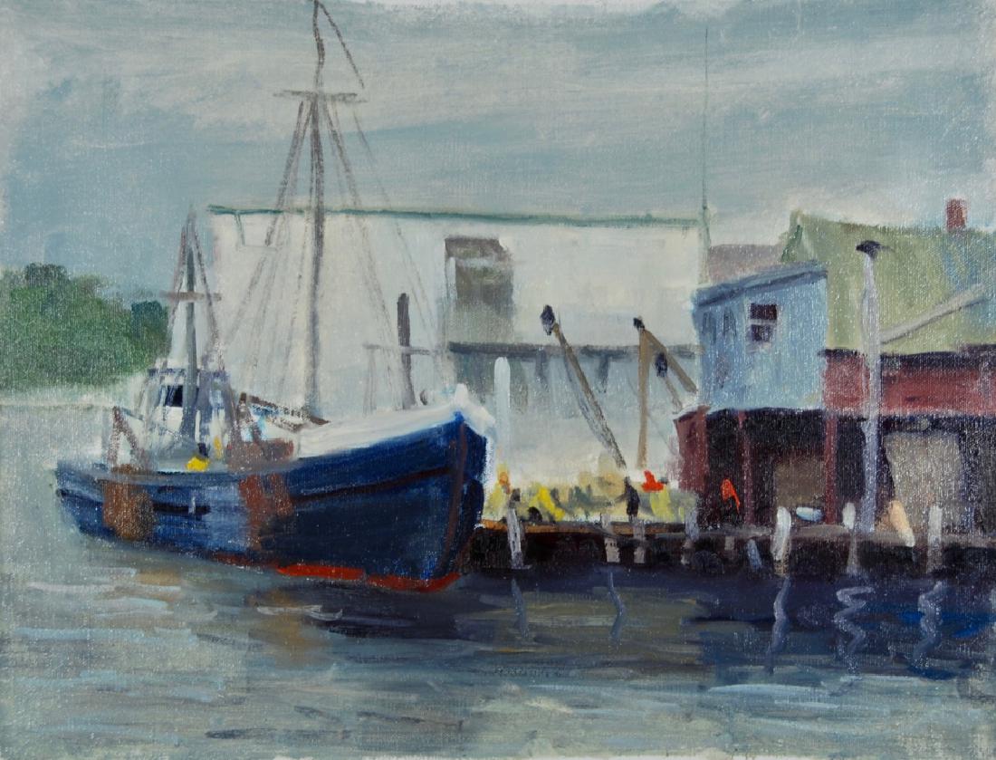 Harry Barton: Estate stamp on verso. Harry Lang Barton was active/lived in New York. Harry Barton is known for illustration-book.Harry was a member of the American Artists Professional League, the Salmagundi Club,