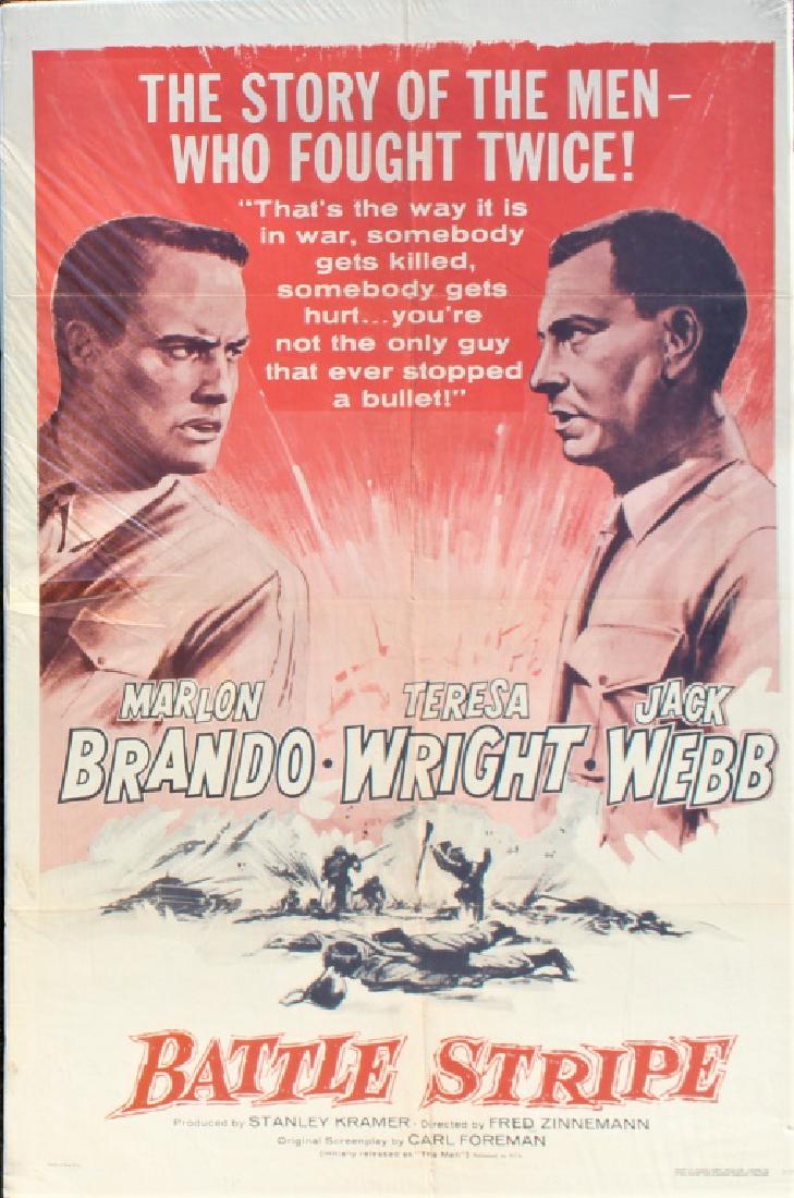 BATTLE STRIPE 1957  ORIGINAL MOVIE POSTER (1 of 4)