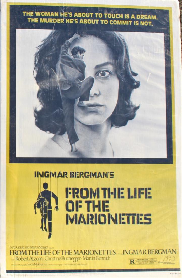 THE LIFE OF THE MARIONETTES: Peter (Robert Atzorn) and Katarina (Christine Buchegger) are at a marital crossroads, but, when he brutally kills a burlesque dancer, their domestic squabbles are rendered trivial by comparison. In th