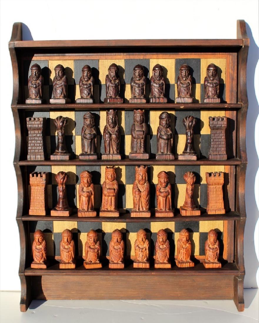 Handmade wooden chess set (1 of 4)