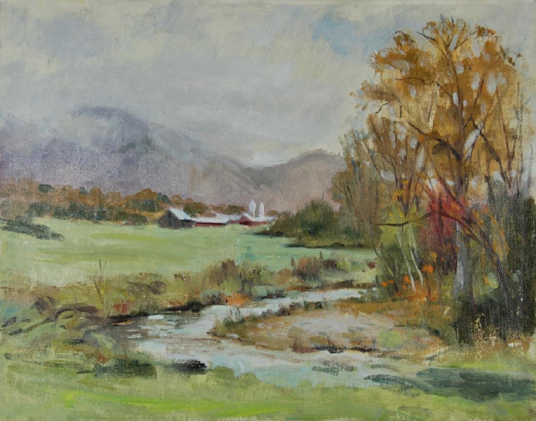 Harry Barton: Estate stamp on verso. Harry Lang Barton was active/lived in New York. Harry Barton is known for illustration-book.Harry was a member of the American Artists Professional League, the Salmagundi Club,