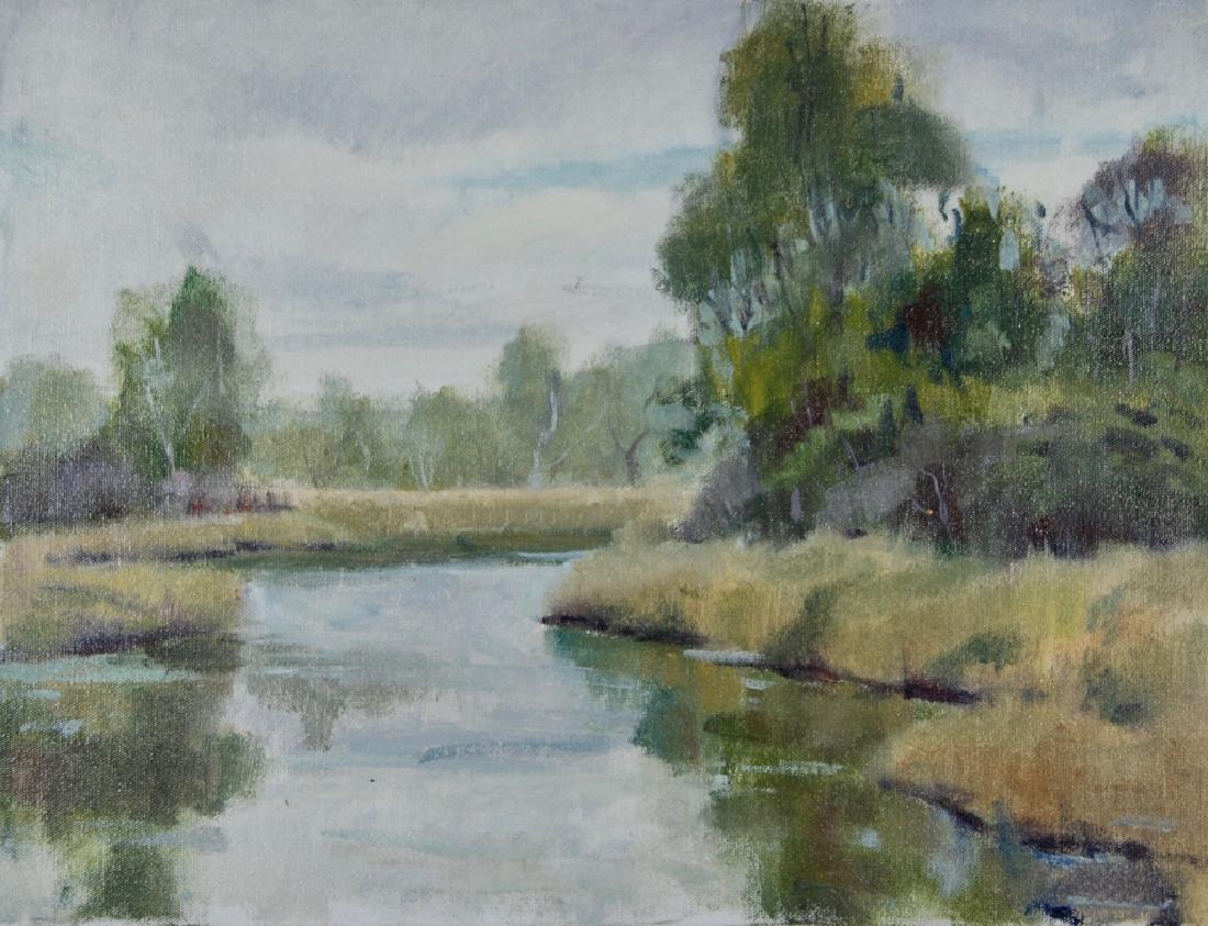 Harry Barton: Estate stamp on verso. Harry Lang Barton was active/lived in New York. Harry Barton is known for illustration-book.Harry was a member of the American Artists Professional League, the Salmagundi Club,