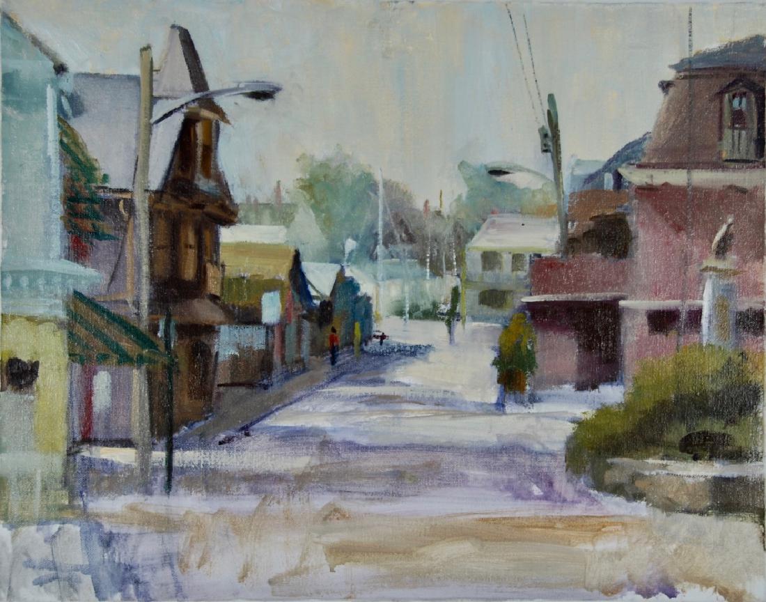 Harry Barton: Estate stamp on verso. Harry Lang Barton was active/lived in New York. Harry Barton is known for illustration-book.Harry was a member of the American Artists Professional League, the Salmagundi Club,