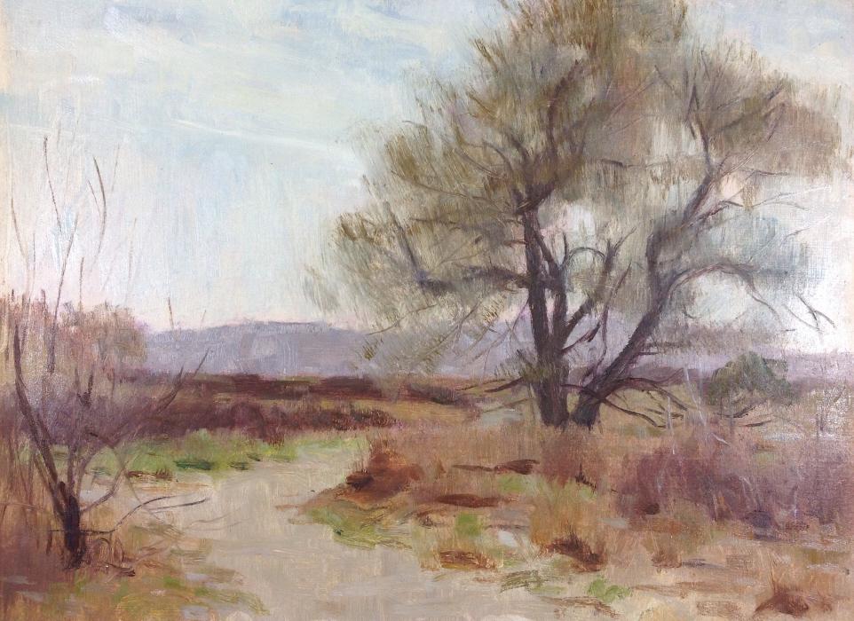 Harry Barton: Harry Barton. Estate stamp on verso. Harry Lang Barton was active/lived in New York. Harry Barton is known for illustration-book.Harry was a member of the American Artists Professional League, the Sal