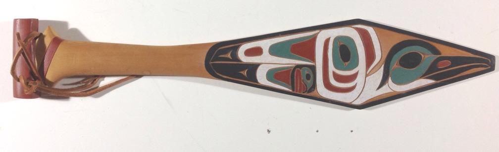 Leo Marks: Leo Marks. Title: "Seagull". Medium: Carving. Size: 4 x 19.75 in. Signature: Gned on verso. Artist: Leo Marks. Unframed.