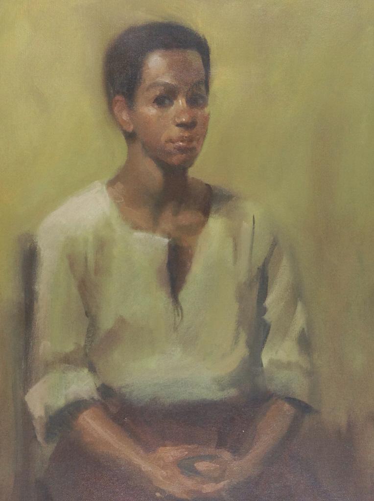 Harry Barton, Portrait, African American: Harry Barton, Portrait, African American. Harry Lang Barton was active/lived in New York. Harry Barton is known for illustration-book crime covers. Harry Barton was a member of the American Artists Pr