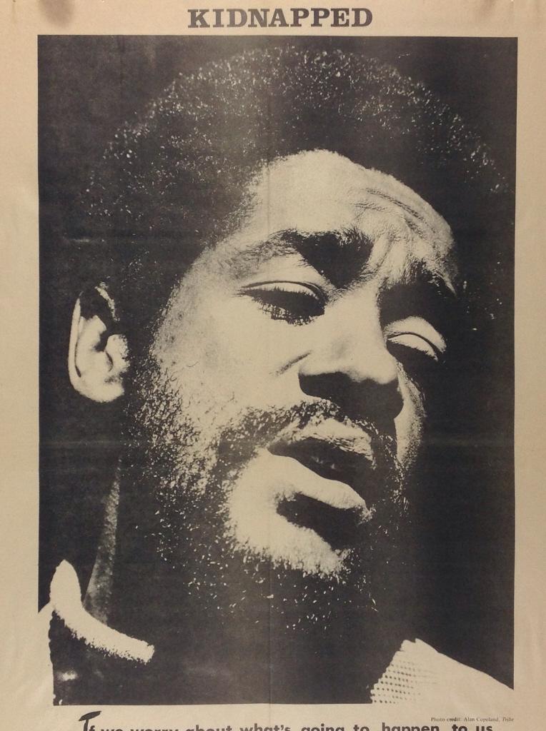 Kidnapped, New Haven Black Panther Party: Kidnapped, New Haven Black Panther Party. Title: Kidnapped". Medium: Print. Size: 22.50 x 17.50 in. Signature: Photo credit: Allan Copela. Allan Copeland. Unframed.