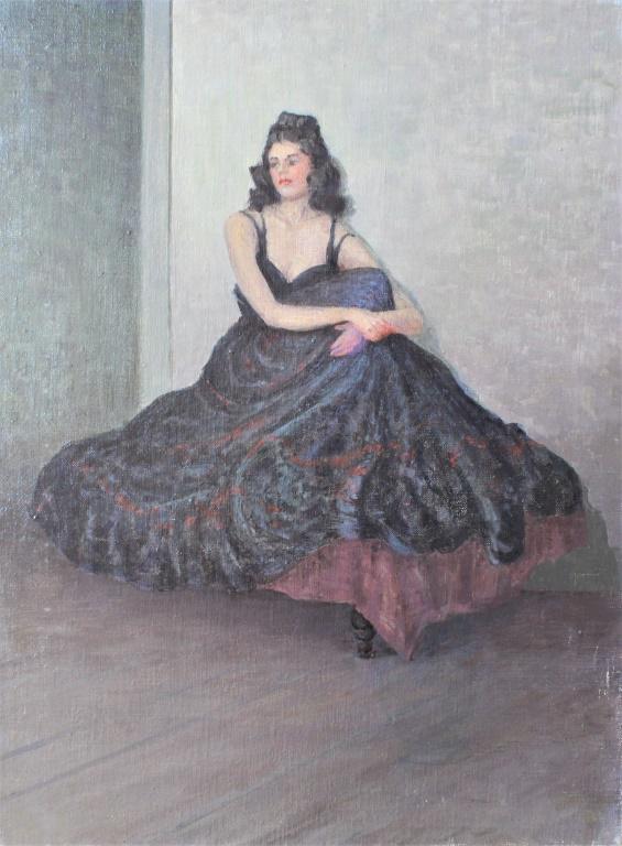 Harry Leslie Hoffman , portrait of a Lady (1 of 4)