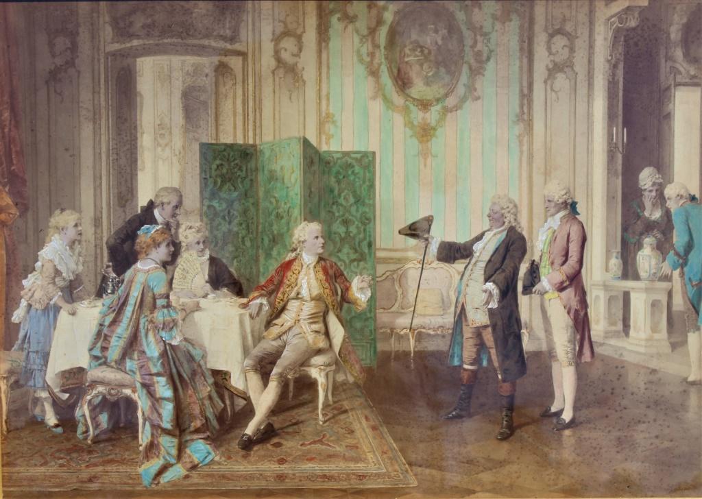 French Print/ note the frame (1 of 4)