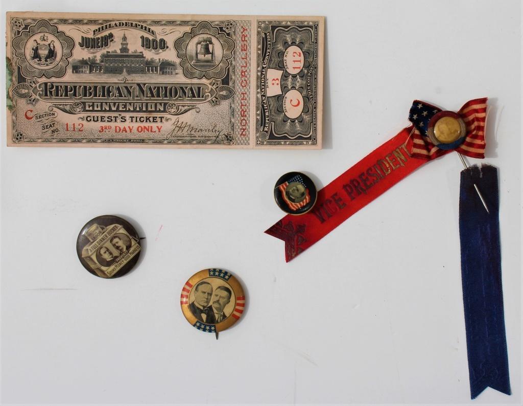 McKinley Presidential memorabilia (1 of 2)