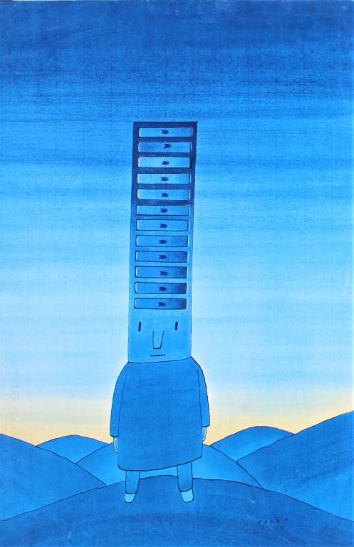 Jean-Michel Folon (1934 - 2005) (1 of 8)
