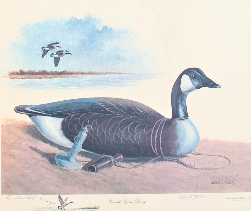 William P. Tyner Duck decoy, CANADIAN GOOSE (1 of 6)