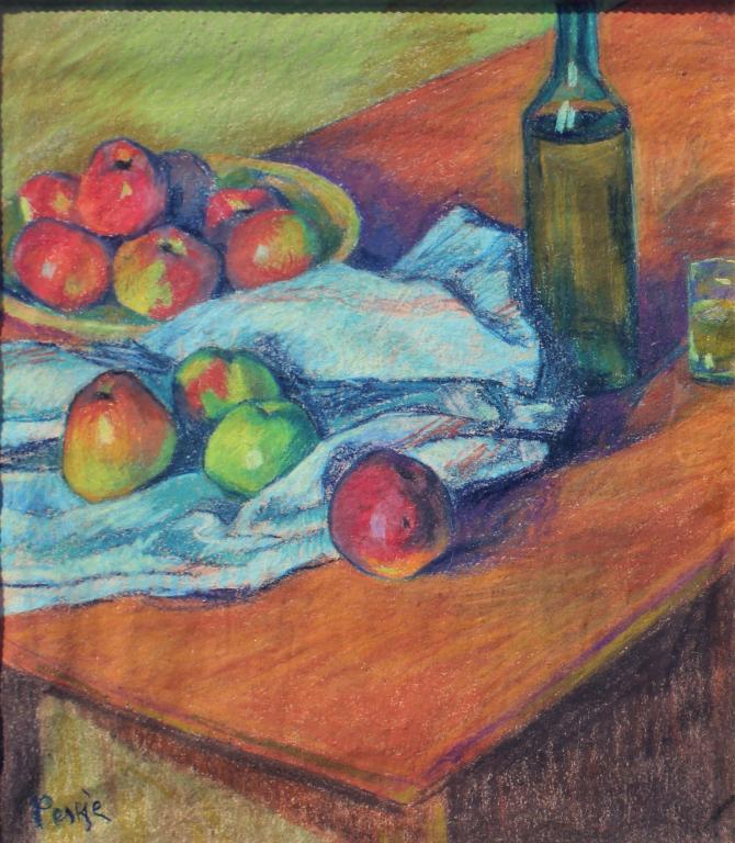 Jean Misceslas Peske (1870 - 1949), Pastel: Jean Misceslas Peske (1870 - 1949), Pastel. Jean Misceslas Peske (1870 - 1949) was active/lived in Ukraine, France. Jean Peske is known for Impressionist landscape, figure, and still life painting. Je