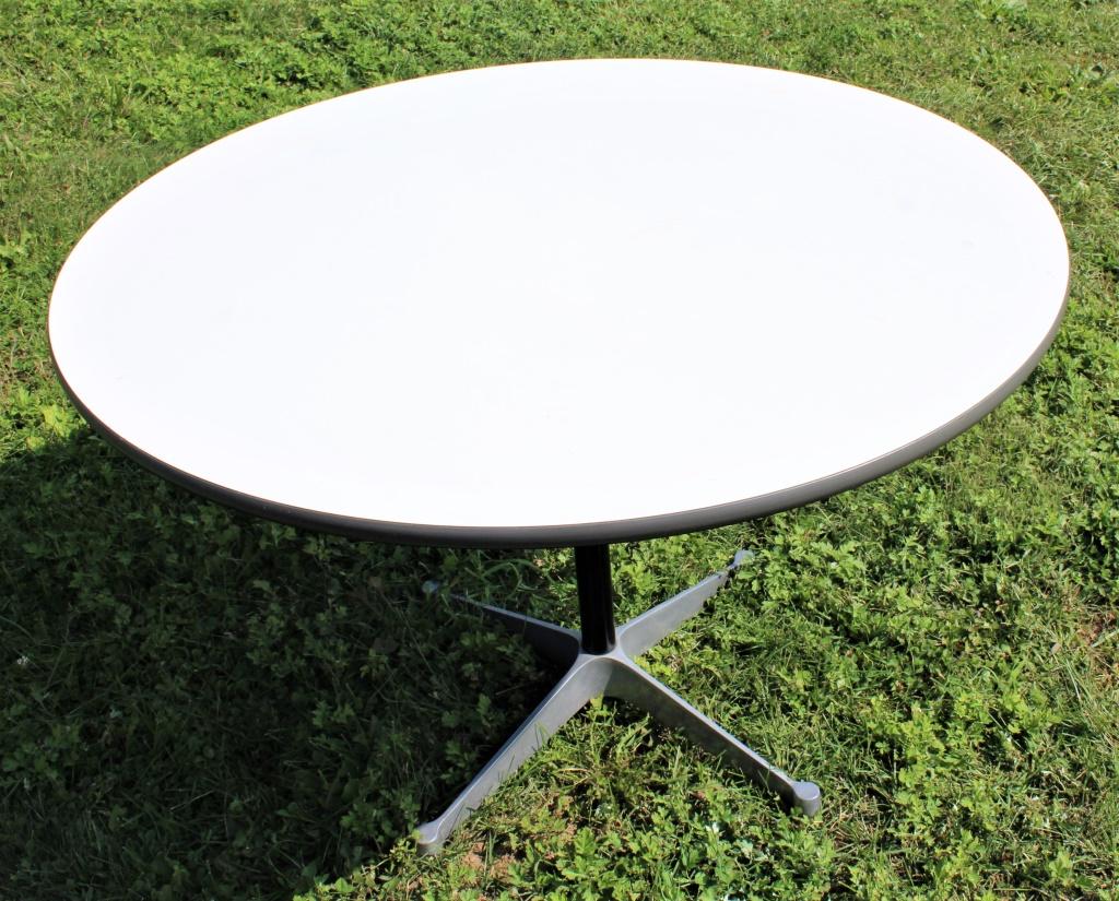 Herman Miller/ Charles Eames Table, 28.50 x 41: Herman Miller/ Charles Eames Table. Title: Herman Miller/ Charles Eames Table. Size: 28.5 X 41 in. Unframed.