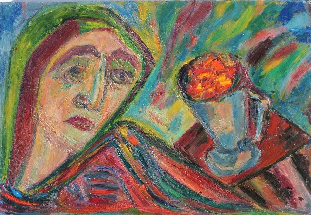 Maidu: Maidu. Garnivault was a writer, poet and art teacher as well as being a painter. She was quite reclusive and began painting after attending a Marc Chagall exposition in Paris. She was taught by Gabrie