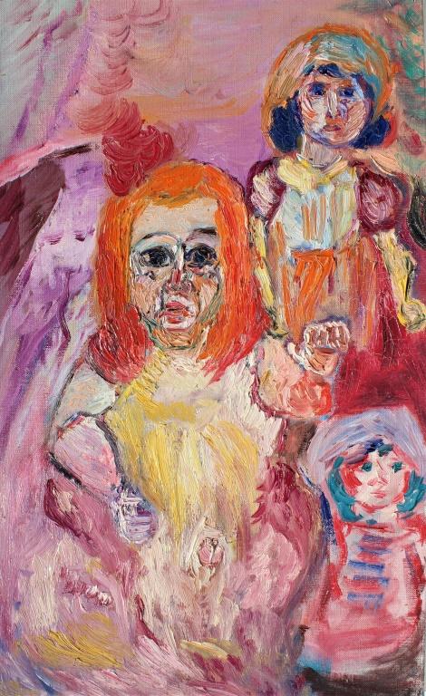Marie Louise Garnavault (Atelier Malou) 1911-2012: Marie Louise Garnavault (Atelier Malou) 1911-2012. Garnivault was a writer, poet and art teacher as well as being a painter. She was quite reclusive and began painting after attending a Marc Chagall e