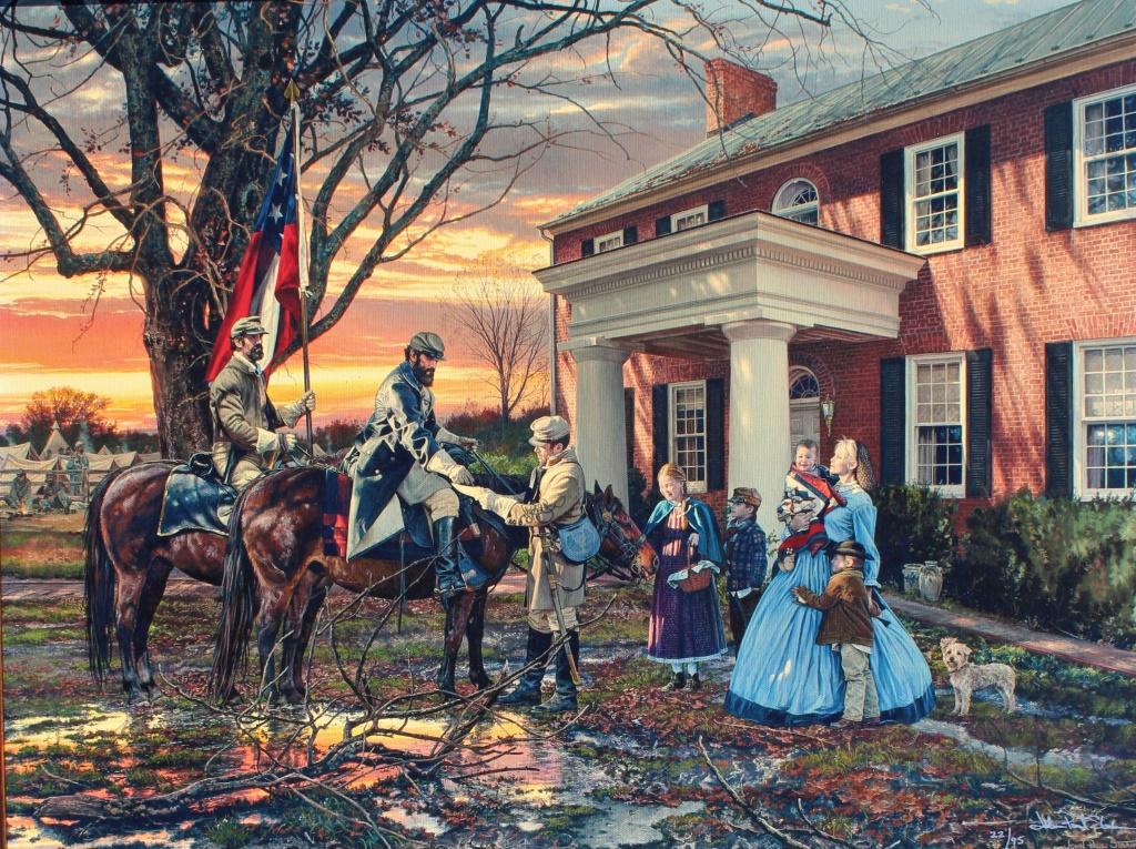 John Paul Strain: John Paul Strain. Signed and numbered by artist John Paul Strain (born September 22, 1955) is an American artist, specializing in art depicting American history. He creates hyper-realistic paintings o