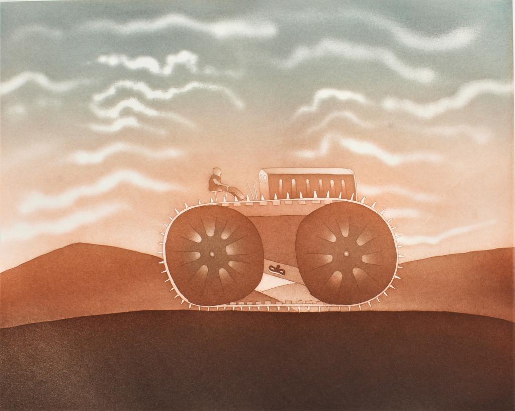 Jean-Michel Folon, Tractor (Toy Suite) (1 of 5)