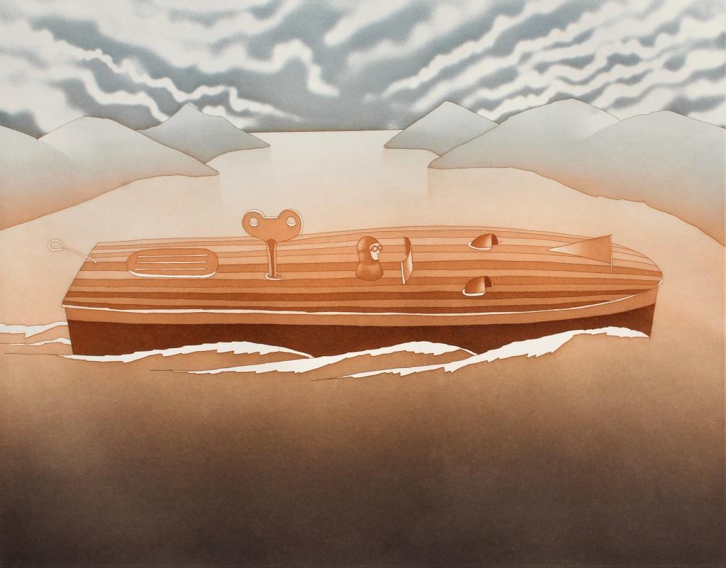 Jean-Michel Folon, Boat (Toy Suite) (1 of 6)