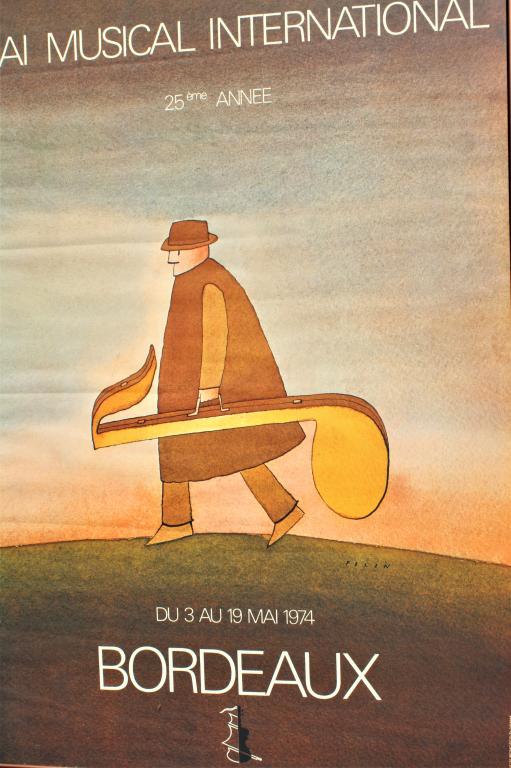 Jean-Michel Folon, Bubbles, poster (1 of 6)