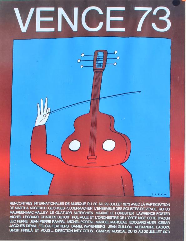 Jean-Michel Folon, Venice, poster (1 of 8)