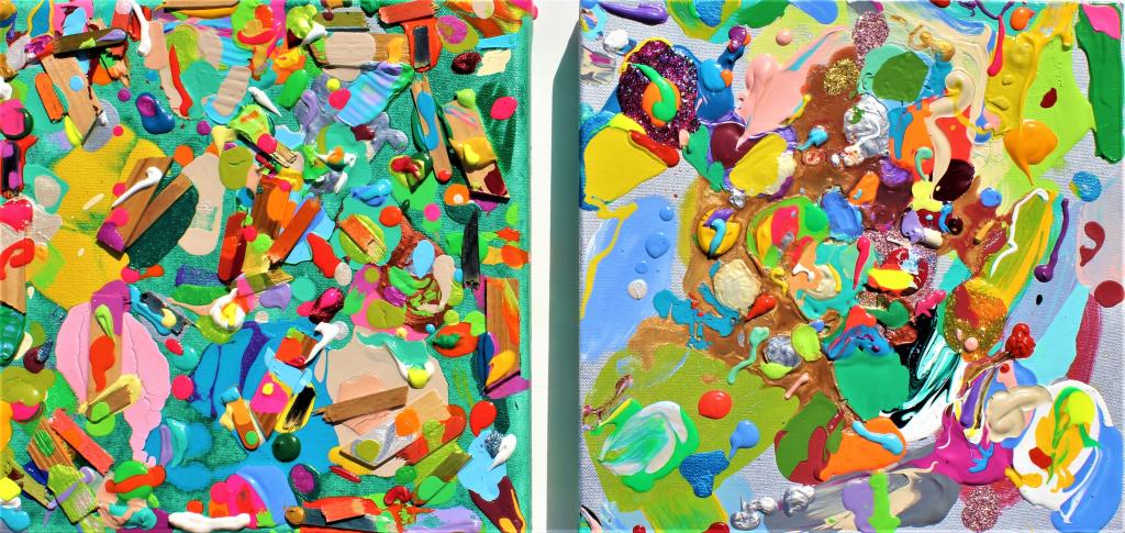 Kristina Zallinger, Pair of Modern Paintings (1 of 5)